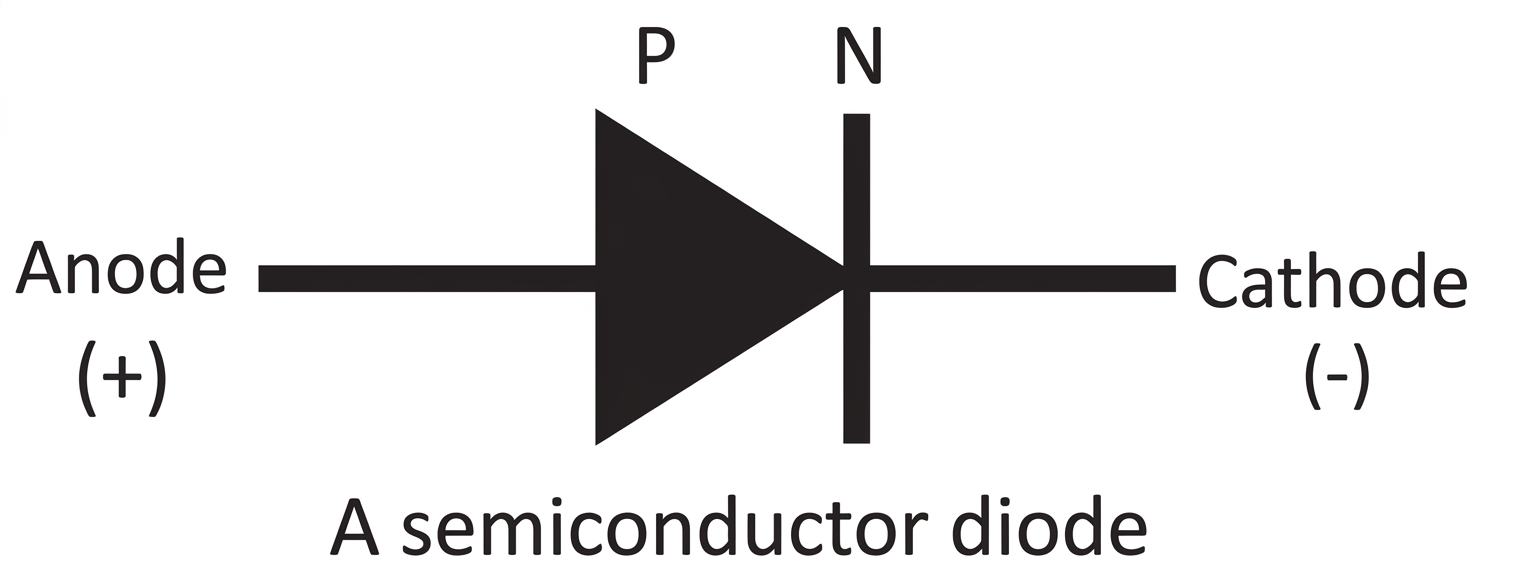 Semiconductor Diode Symbol